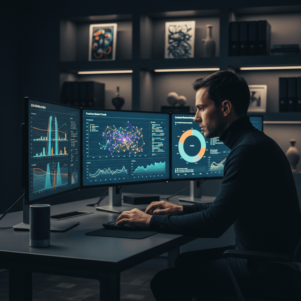 Predictive Analytics visualization on multiple monitors